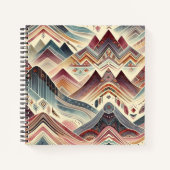 Bunte Schluchten Notizblock (Vorderseite)