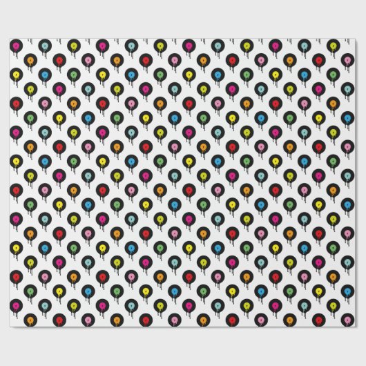 Bunte schmelzende geschenkpapier (Flach)