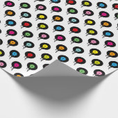 Bunte schmelzende geschenkpapier (Ecke)