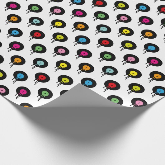 Bunte schmelzende geschenkpapier (Ecke)