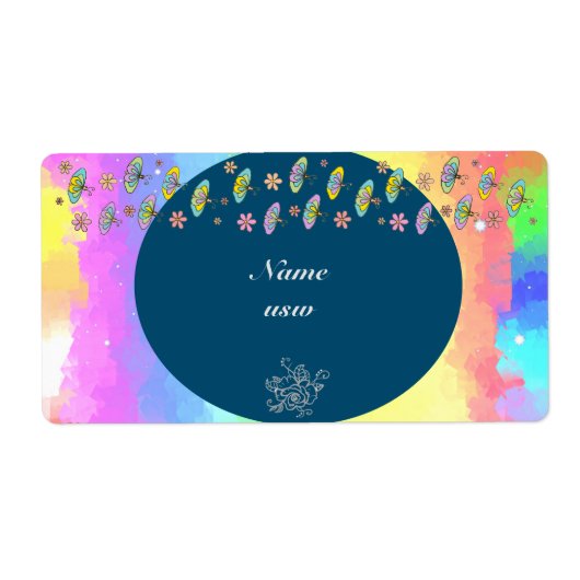 bunte Schmetterlinge (Vorne)