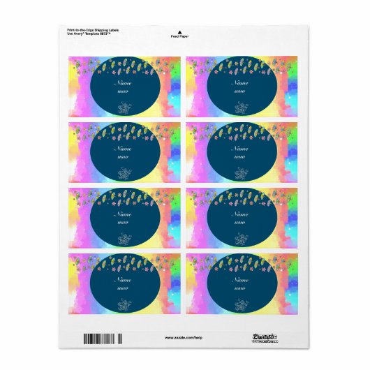 bunte Schmetterlinge (Vorne)