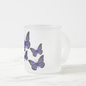 Bunte Schmetterlings-Schmetterlinge Mattglastasse (VorderseiteRechts)