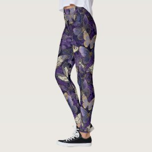 Bunte Schmetterlings-Tarn-Akzent-Crossfit-Kleidung Leggings