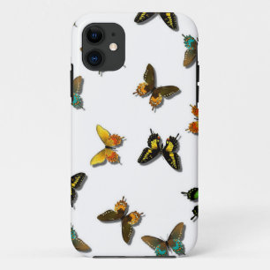 Bunte Schmetterlingskunst iPhone 11 Hülle