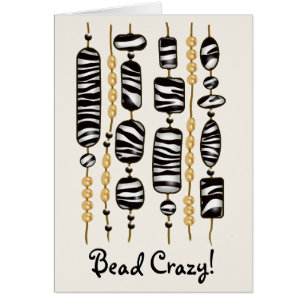 Bunte Schnüre der Perlen