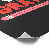 Bunte Schule Design mit Dank Poster (Ecke)