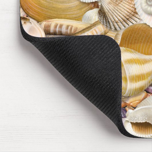 Bunte Seashells-Mausunterlage Mousepad (Ecke)