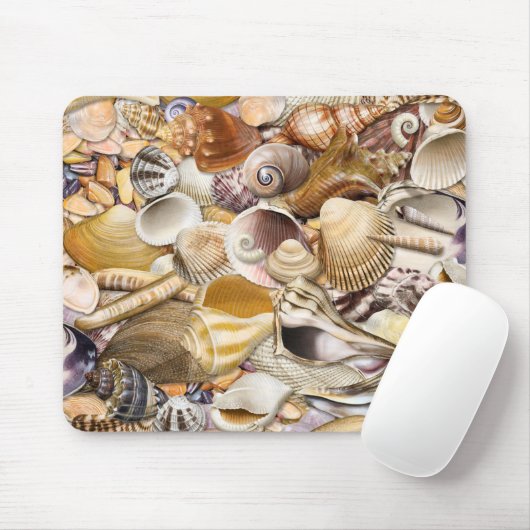 Bunte Seashells-Mausunterlage Mousepad (Mit Mouse)