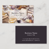 Bunte Seashells-Visitenkarte Visitenkarte (Vorne/Hinten)