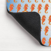 Bunte Seepferde - Mousepad (Ecke)