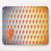 Bunte Seepferde - Mousepad (Vorne)