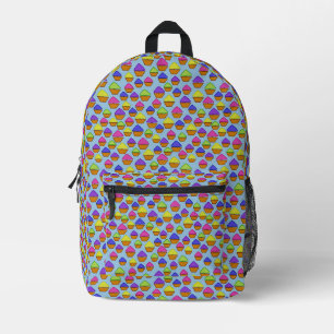 Bunte Segelboote Bedruckter Rucksack