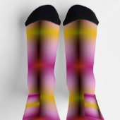 Bunte Socken mit einem lebendigen Farbverlauf-Must (Oben)