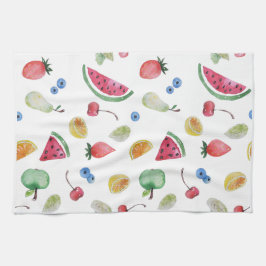 bunte Sommerfrüchte Geschirrtuch