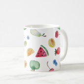 bunte Sommerfrüchte Kaffeetasse (VorderseiteRechts)