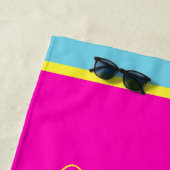 Bunte Sonne Sand Salz Strandtuch (Beispiel)