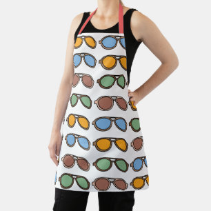 Bunte Sonnenbrillen Sommer Sonnenbrille Schürze
