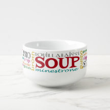 Bunte Soup-Worte aus der ganzen Welt
