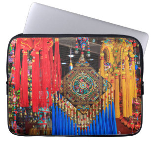Bunte Souvenirs in einem Geschäft, China Laptopschutzhülle