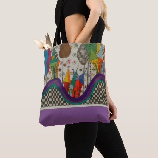 Bunte Spaß-Tasche Tasche (Von Nahem)