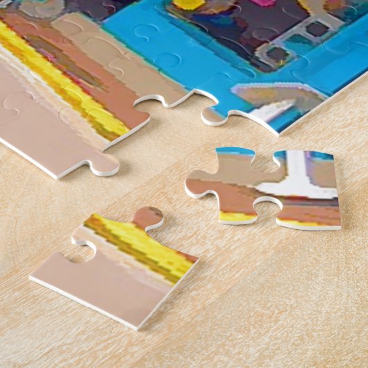 Bunte Speicher in Key West Puzzle (Seite)