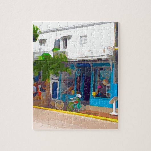 Bunte Speicher in Key West Puzzle (Vertikal)