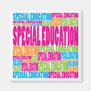 Bunte spezielle Bildung Magnet