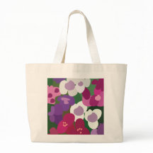 Bunte Spinnwort-Blumen Floral