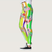bunte Stäbe von Blume Leggings (Links)