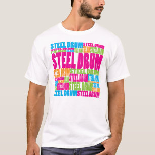 Bunte Stahltrommel T-Shirt