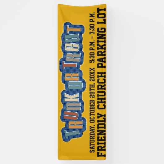 Bunte Stamm-oder Leckerei-Ereignis-Fahne Banner (Vertikal)