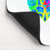 Bunte Stammes- Schildkröte Mousepad (Ecke)