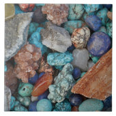 Bunte Stein-Keramikfliese Fliese (Vorderseite)