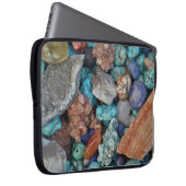 Bunte Steine 15" Laptophülse Laptopschutzhülle (Vorne Rechts)