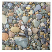 Bunte Steine und Felsen Fliese (Vorderseite)