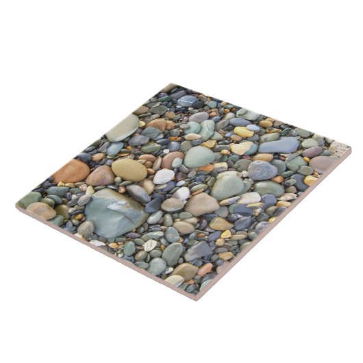 Bunte Steine und Felsen Fliese (Seite)