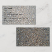 Bunte Steinkies-Beschaffenheit Visitenkarte (Vorne/Hinten)