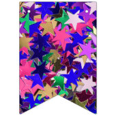 Bunte Sterne Wimpelkette (Erste Fahne)