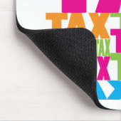Bunte Steuer Mousepad (Ecke)