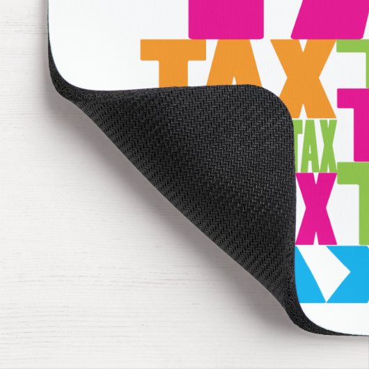 Bunte Steuer Mousepad (Ecke)