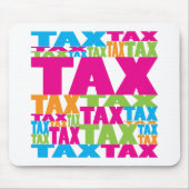 Bunte Steuer Mousepad (Vorne)