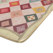 Bunte Stoff-Schneidematte Schneidebrett (Ecke)