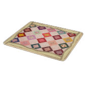 Bunte Stoff-Schneidematte Schneidebrett (Ecke)