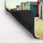 Bunte Strand-Hütten in The Sun Mousepad (Ecke)