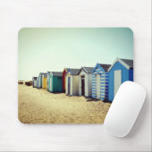 Bunte Strand-Hütten in The Sun Mousepad (Mit Mouse)