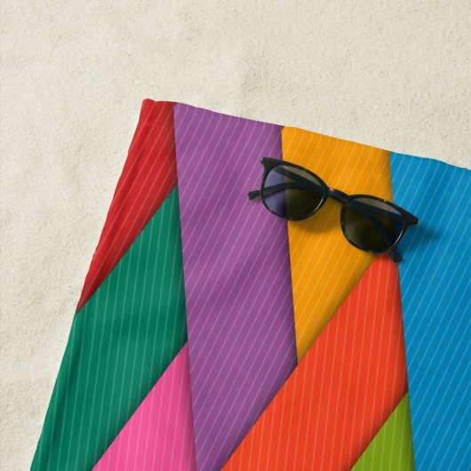 Bunte Strandtücher (Beispiel)