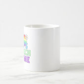 Bunte Strandzeit Kaffeetasse (Mittel)