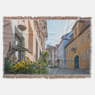 Bunte Straße in Rothenburg ob der Tauber Decke