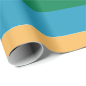 Bunte Streifen Geburtstagsparty Geschenkpapier (Rolleneckpunkt)